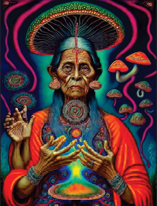 Canga Medicina Cogumelo