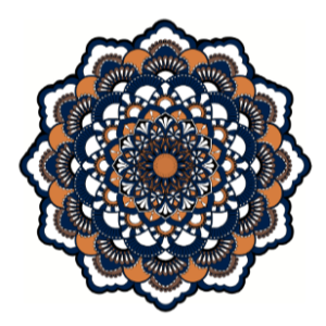 Tapete Azul Ocre